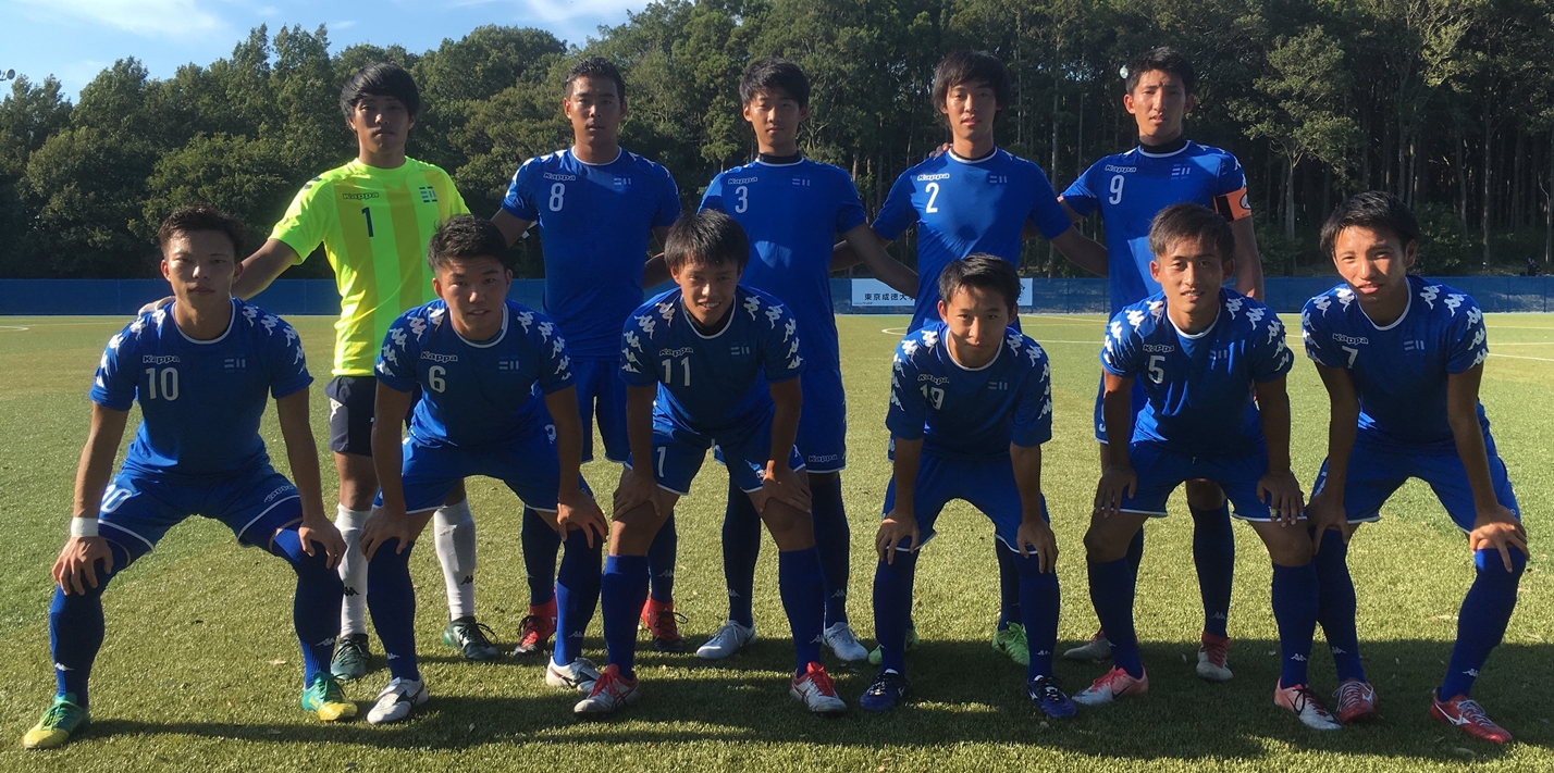 学校法人江戸川学園 江戸川大学 フットボールクラブ 18 年度千葉県大学サッカー 1 部秋期リーグ開幕