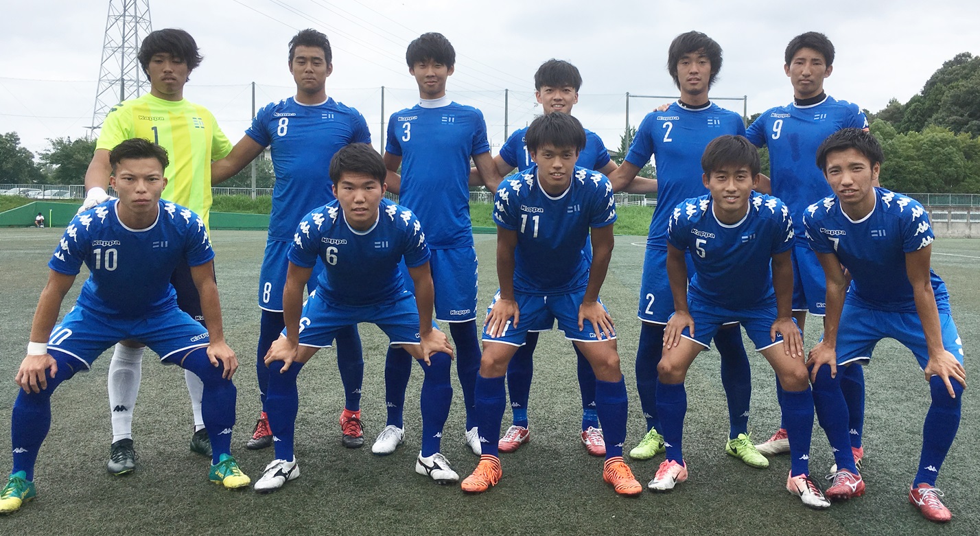 学校法人江戸川学園 江戸川大学 フットボールクラブ 東京成徳大学を下し千葉県大学リーグ首位堅守