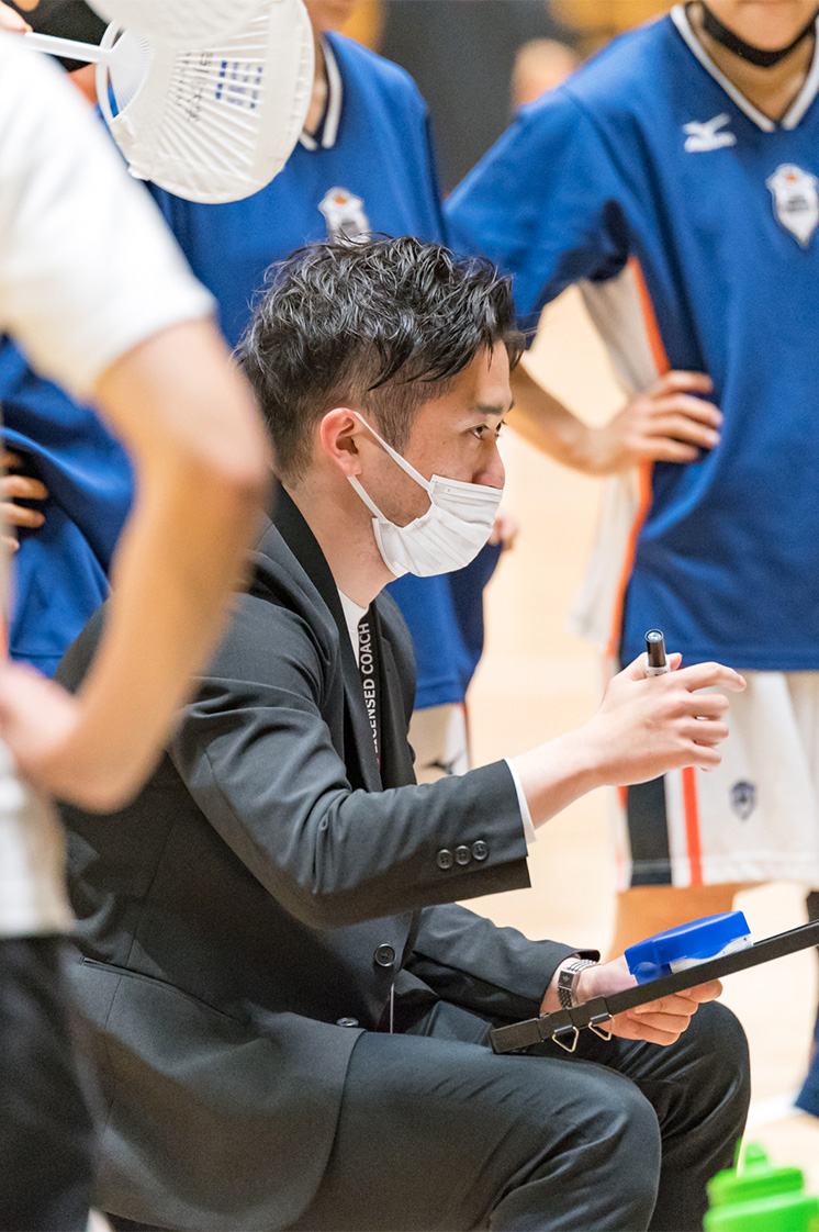 2023年度関東大学女子バスケットボール選手権大会　江戸川大学対早稲田大学　石川優希監督