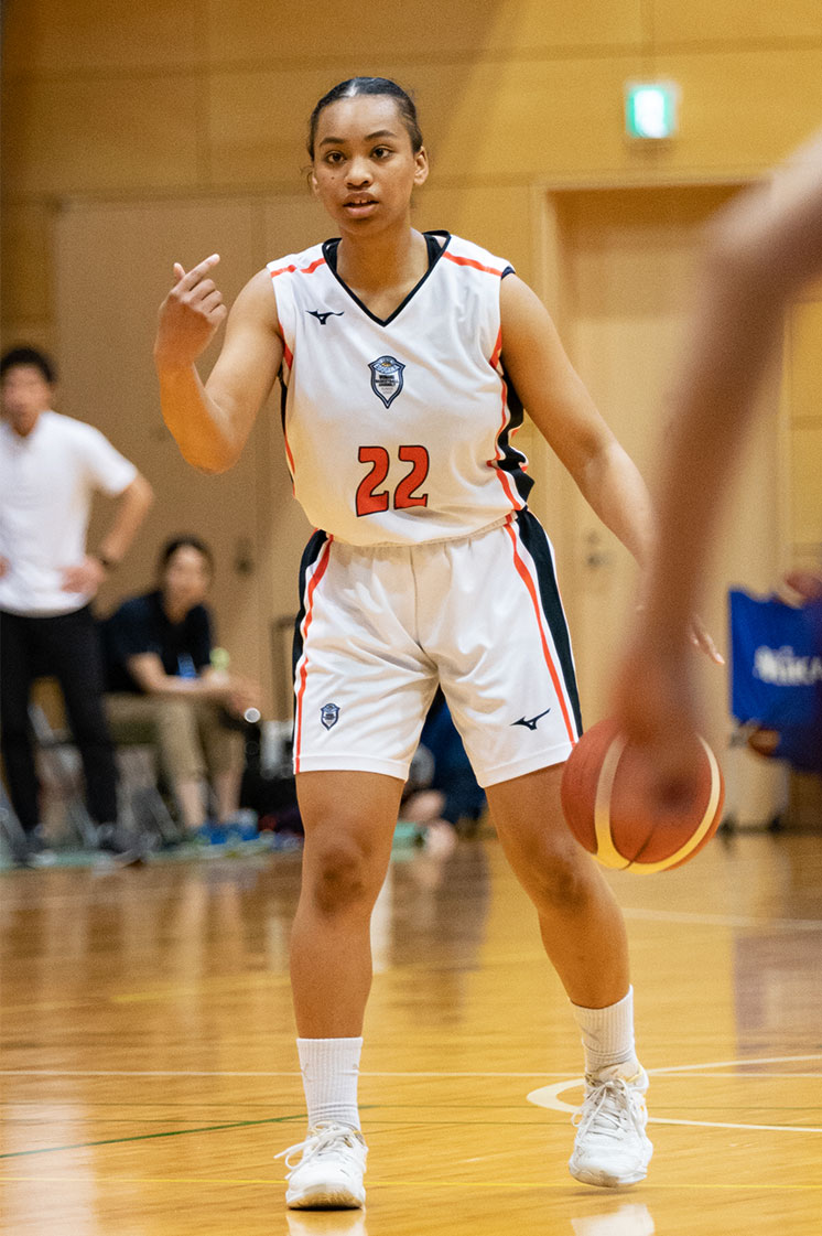#22 エズゴ 梨々杏（経営社会学科2年・昭和学院高）