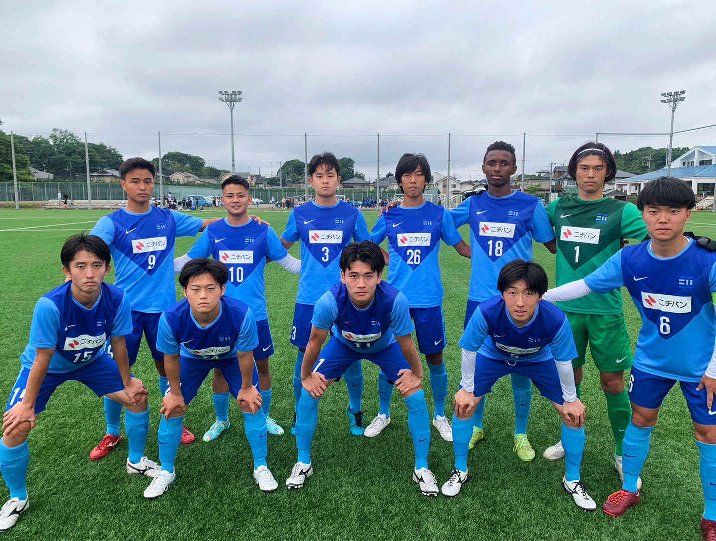 千葉県大学サッカー1部リーグ 春期第5節　江戸川大学対城西国際大学