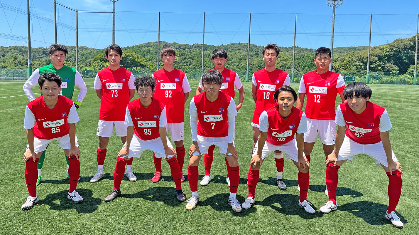 千葉県大学サッカー2部リーグ第5節集合写真