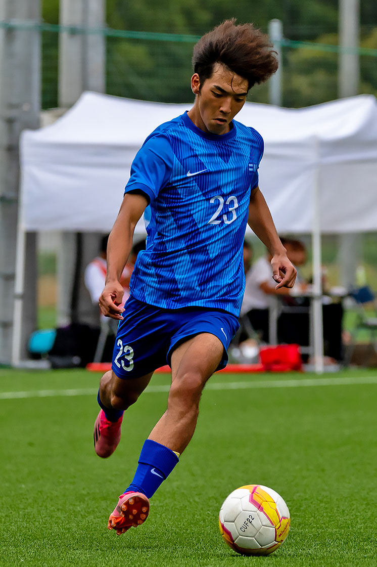 #23 水口 由翔（経営社会学科1年・札幌西陵高／北海道コンサドーレ札幌ユース）
