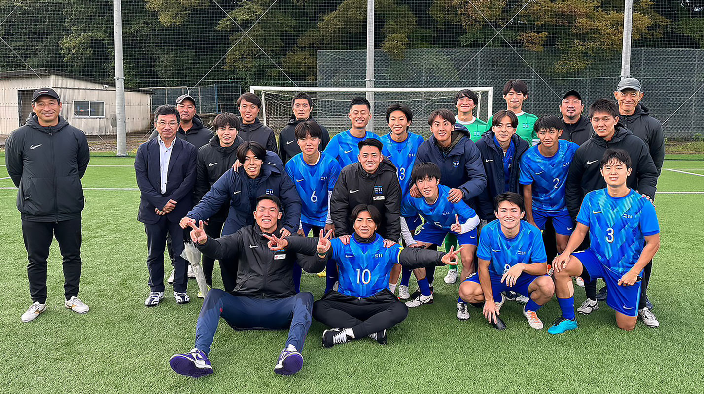 2023年度千葉県大学サッカー1部リーグ最終戦　江戸川大学対東京理科大学