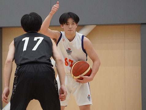男子バスケ部 2023後期千葉県リーグ