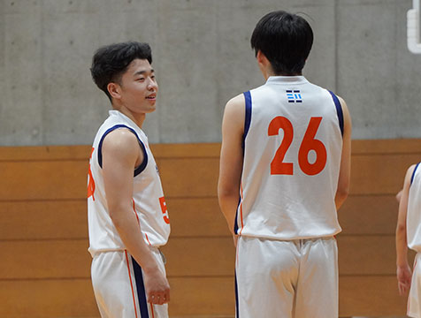 男子バスケ部 2023後期千葉県リーグ