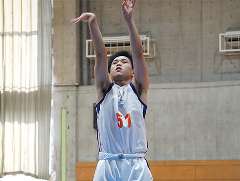 男子バスケ部 2023後期千葉県リーグ