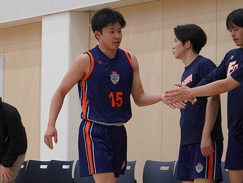 男子バスケ部 2023後期千葉県リーグ