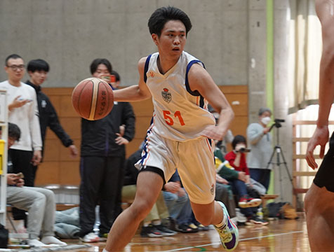 男子バスケ部 2023後期千葉県リーグ