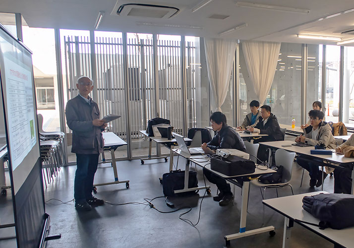 NPOさとやま樫聡副理事長の講義