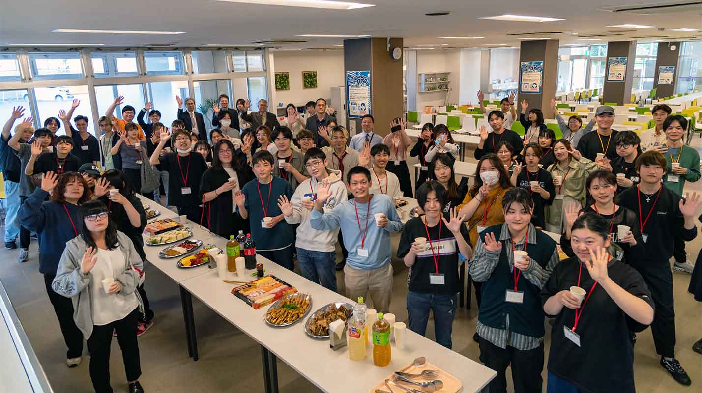 留学生と一般学生の交流パーティー
