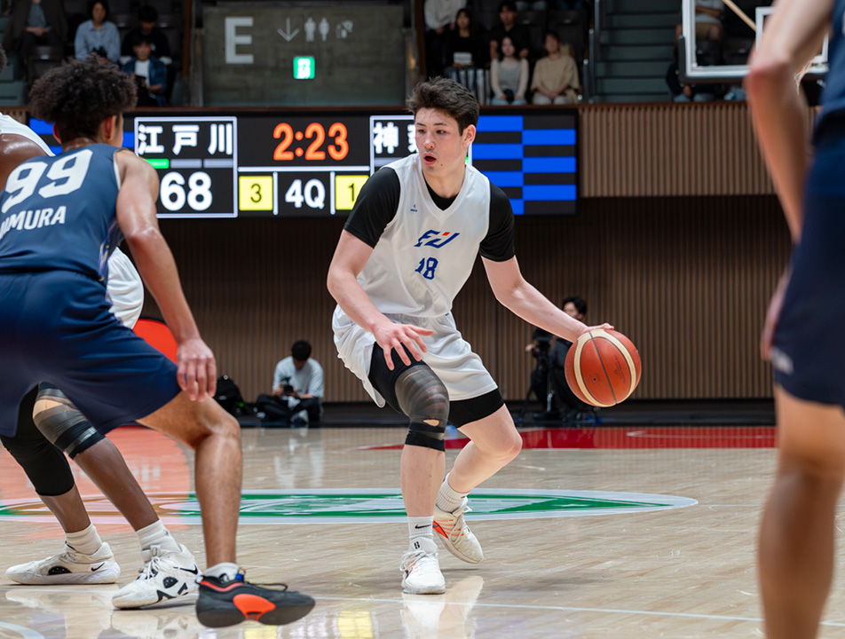 3x3バスケットボール男子U21日本代表に選出された小野恵富さん